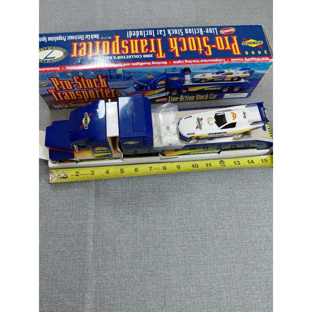 SUNOCO PRO STOCK TRANSPORTER CAR STOCK CAR 2000 NIB